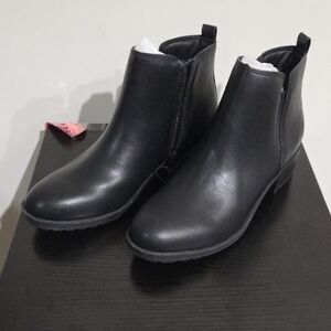 Style & Co. Black Ankle Booties